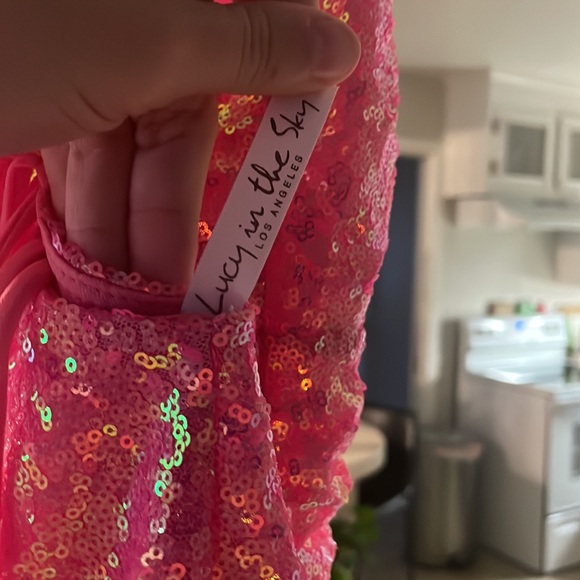 This dress is an XS from Lucy In The Sky. Selling because it’s too small. - Picture 3 of 3